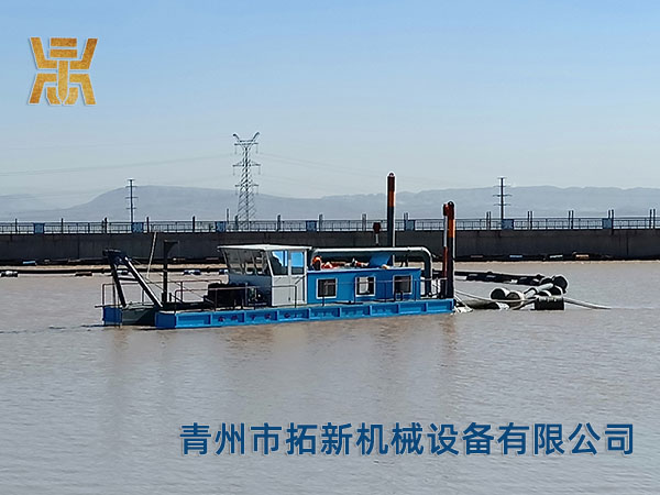 内蒙阿拉善盟盛世水务10寸绞吸式挖泥抽沙船